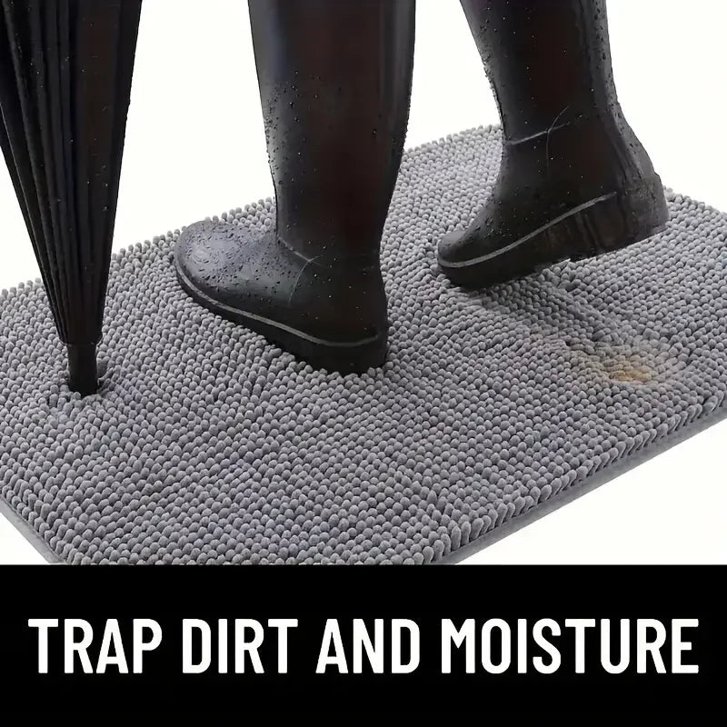 Absorbent Dog Entry Mat – Stop Muddy Paw Prints Instantly