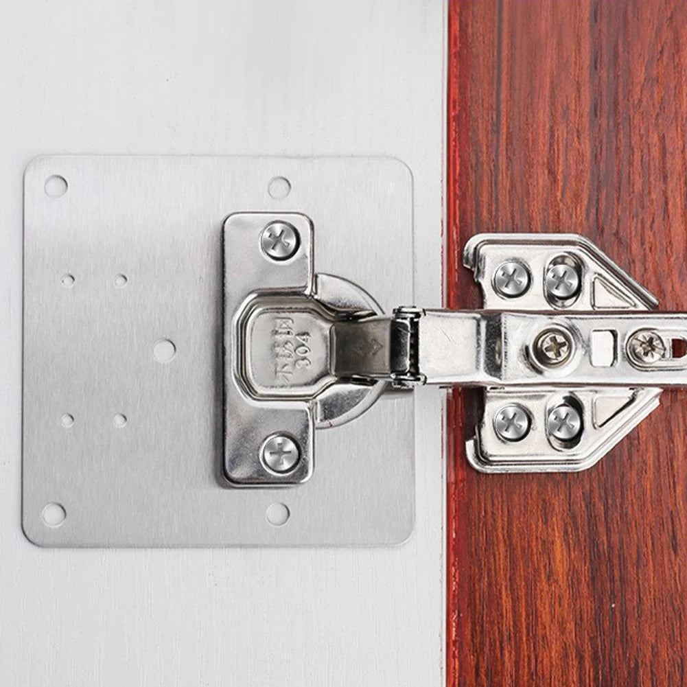 Reinforces damaged hinge mounting points
