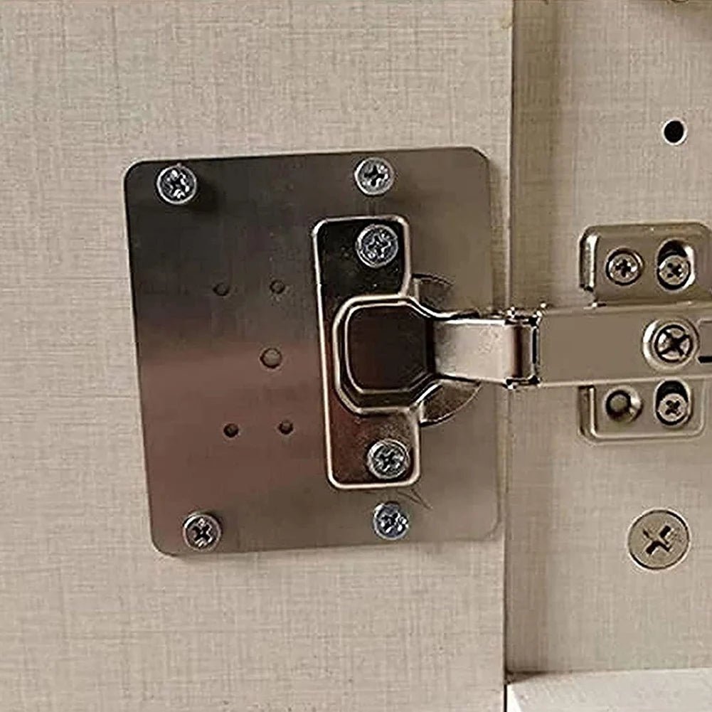 Reinforces damaged hinge mounting points