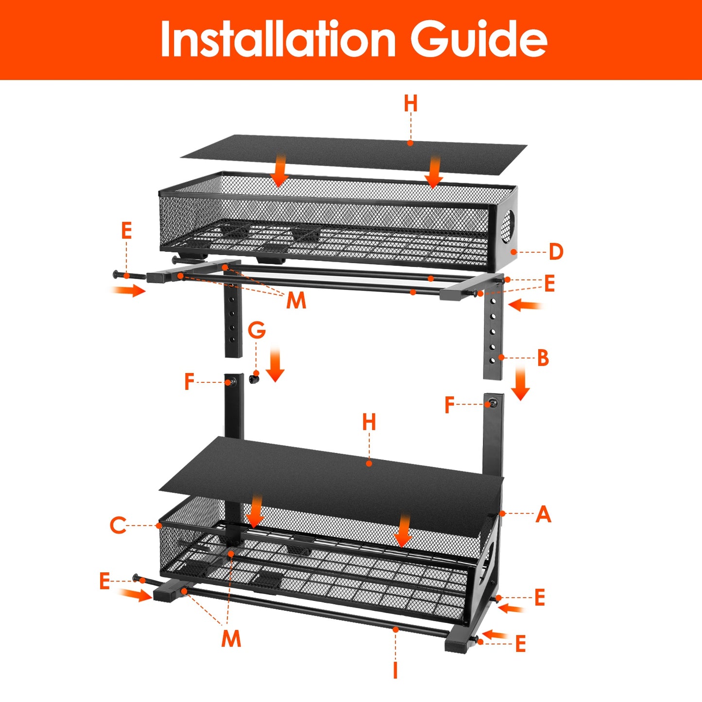 2-Tier Pull-Out Under Sink Organizer – Maximize Hidden Storage Instantly